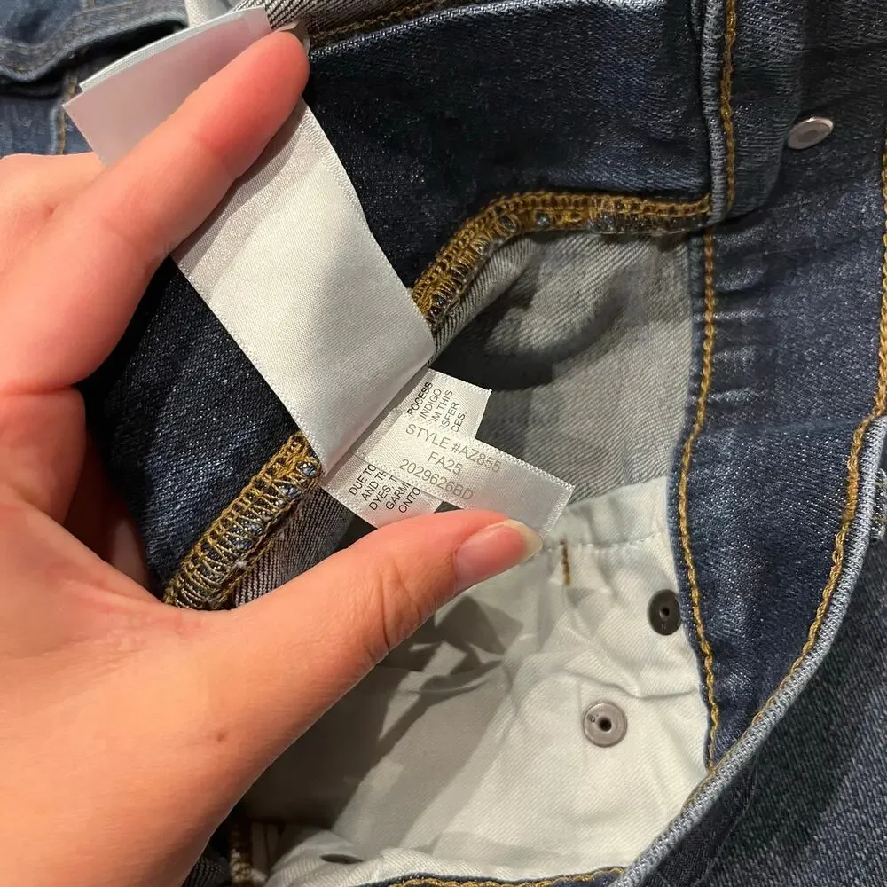 NEW J Crew Athletic Slim Fit Jeans Signature Flex 36x32 Denim Normcore Casual